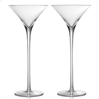 William Yeoward's Lillian Tall Martini glasses evoke the style and glamour of the 1920s and 1930s when the new experience of cocktails and jazz was all the rage. William Yeoward's Lillian Tall Martini glasses evoke the style and glamour of the 1920s and 1930s when the new experience of cocktails and jazz was all the rage.