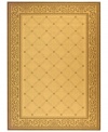 Make your patio more fashionable with this sophisticated rug from Safavieh. Designed for both indoor and outdoor environments, this welcoming piece adds warmth to any space. (Clearance)
