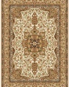 Home Dynamix Royalty 8083-100 Ivory 7-Feet 8-Inch by 10-Feet 4-Inch Traditional Area Rug