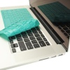 TopCase SOLID HOT BLUE Keyboard Silicone Cover Skin for New Macbook Pro 13 A1425 with Retina Display (NEWEST VERSION Release October 2012) MD212LL/A and MD213LL/A + TOPCASE Mouse Pad