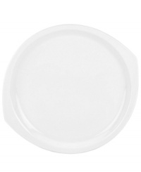 Sleek and understated, the Kompas dinner plate sets casual meals on a stylish course with a playful shape inspired by a compass. Arrange in countless configurations with the rest of the Dansk dinnerware collection. Sleek and understated, the Kompas dinner plate sets casual meals on a stylish course with a playful shape inspired by a compass. Arrange in countless configurations with the rest of the Dansk dinnerware collection.