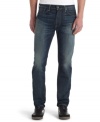 These slimmed-down Levi's 508 brushed twill jeans have streetwise styling right down to your favorite pair of boots.