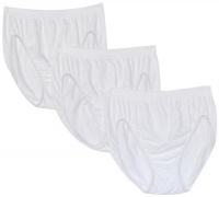 Bali Women's 3-Pack Solid Microfiber Hi-Cut Panty Bali Women's 3-Pack Solid Microfiber Hi-Cut Panty