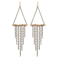 Vanessa Mooney Grace Earrings - Brass Vanessa Mooney Grace Earrings - Brass
