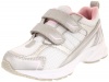 Naturino 230 Tennis shoe (Toddler/Little Kid/Big Kid),Gum/Rete Argento/Bianco,30 EU (12.5 M US Little Kid)