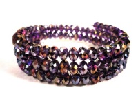 BRACELET Purple 3line Stretchable - WiseGloves ARMBAND CRYSTAL BRACELET ACCESSORY BANGLE JEWELRY BAND WRISTBAND BRACELET Purple 3line Stretchable - WiseGloves ARMBAND CRYSTAL BRACELET ACCESSORY BANGLE JEWELRY BAND WRISTBAND