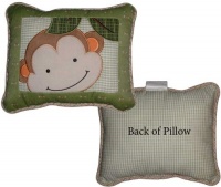 Lambs & Ivy Papagayo Decorative Pillow, Green Lambs & Ivy Papagayo Decorative Pillow, Green