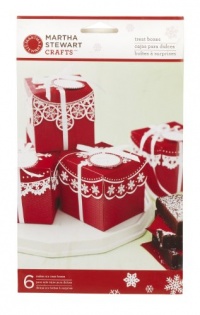 Martha Stewart Crafts Snow Lace Present Treat Box Martha Stewart Crafts Snow Lace Present Treat Box