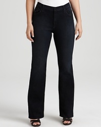 Designed to lift, lengthen and slim the silhouette, James Jeans denim lends an always-flattering look to everyday styling. Designed to lift, lengthen and slim the silhouette, James Jeans denim lends an always-flattering look to everyday styling.