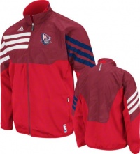 Adidas New Jersey Nets On-Court Warmup Jacket Adidas New Jersey Nets On-Court Warmup Jacket