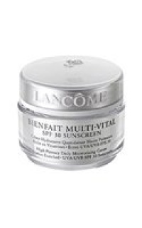 Lancome Bienfait Multi-Vital High Potency Daily Moisturizing Cream Vitamin Enriched SPF30 ( Made in USA ) - 50ml/1.7oz Lancome Bienfait Multi-Vital High Potency Daily Moisturizing Cream Vitamin Enriched SPF30 ( Made in USA ) - 50ml/1.7oz
