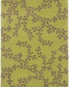 Area Rug 5x8 Rectangle Transitional Lime Color - Surya Artist Studio Rug from RugPal