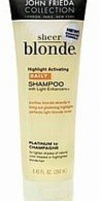 John Freida Sheer Blonde Highlight Daily Shampoo 8.45 oz. John Freida Sheer Blonde Highlight Daily Shampoo 8.45 oz.