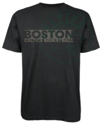Show your love for the Boston Celtics in this cool graphic tee by adidas. Show your love for the Boston Celtics in this cool graphic tee by adidas.
