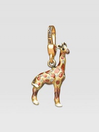 With a sweet face and stately stance, this noble creature sparkles and shimmers. Enamel CRYSTALLIZED - Swarovski ElementsBrass-plated pewter Length, about 1½ Spring clip clasp Imported With a sweet face and stately stance, this noble creature sparkles and shimmers. Enamel CRYSTALLIZED - Swarovski ElementsBrass-plated pewter Length, about 1½ Spring clip clasp Imported