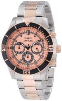 Invicta Men's 12842 Specialty Chronograph Rose Dial Watch Invicta Men's 12842 Specialty Chronograph Rose Dial Watch
