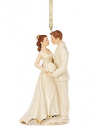 Lenox 2011 Always and Forever Bride and Groom Ornament Lenox 2011 Always and Forever Bride and Groom Ornament