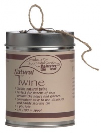 Luster Leaf Rapiclip Natural Twine in Dispenser Can - 325 Foot 402 Luster Leaf Rapiclip Natural Twine in Dispenser Can - 325 Foot 402
