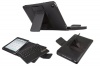 QQ-Tech® Removable Detachable Wireless Bluetooth ABS Keyboard PU Leather Case Tablet Stand for Apple iPad Mini - Black