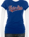 Boise State Broncos Women's Royal Tail Sweep Cube T-Shirt