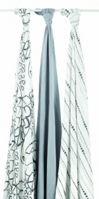 Aden + Anais 3 Count Muslin Swaddle, Moonlight Aden + Anais 3 Count Muslin Swaddle, Moonlight