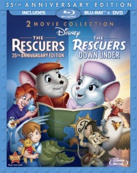 The Rescuers: 35th Anniversary Edition (The Rescuers / The Rescuers Down Under) (Three-Disc Blu-ray/DVD Combo in Blu-ray Packaging)