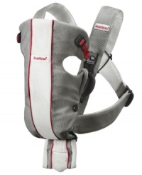 Keep comfort close at hand with Baby Bjorn's lightweight mesh carrier. Keep comfort close at hand with Baby Bjorn's lightweight mesh carrier.