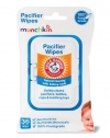 Munchkin 36 Pack Arm and Hammer Pacifier Wipes, White