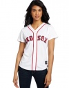 MLB Womens Boston Red Sox Home Replica Baseball Jersey