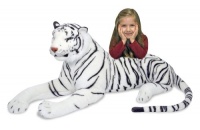Melissa & Doug White Tiger Plush Melissa & Doug White Tiger Plush