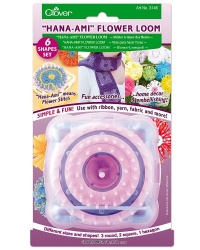 Hana-Ami Flower Loom 6 Shape Set, Pink/Blue