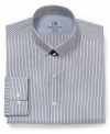 Serve yourself well by adding stripes to your rotation with this dress shirt from Geoffrey Beene.
