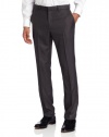 Perry Ellis Men's Slim Fit Twill Stripe Pant