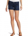 7 For All Mankind Women's Carlie Cut-Off Short in Blue Diamond Laser, Blue Diamond Laser, 26