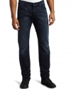 7 For All Mankind Men's Standard Classic Straight Leg Jean in Rustic Amber