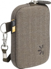 Case Logic UNZT-2 Compact Camera Case (Brown Herringbone) Case Logic UNZT-2 Compact Camera Case (Brown Herringbone)