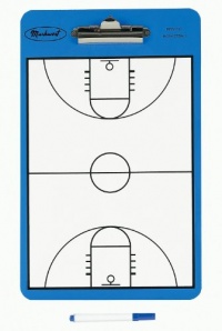 Markwort Two Sided Basketball Court Clipboard Markwort Two Sided Basketball Court Clipboard