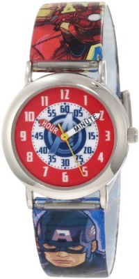 Marvel Comics Avengers Kids' AVGKQ028 Time Teacher Watch Marvel Comics Avengers Kids' AVGKQ028 Time Teacher Watch