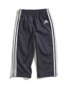 adidas Baby-Boys Infant Itb Icon Tricot Pant, Dark Grey, 18 Months