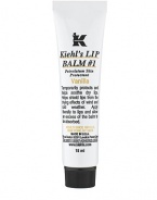 SPF 4 sunscreen. Relieves Cracked or Chapped Lips. Not Tested on Animals. Temporarily protects and helps relieve chapped or cracked lips. Helps protect lips from the drying effects of wind and cold weather. Apply liberally to lips and allow an excess of the balm to be absorbed. 0.5 oz. 