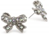 Betsey Johnson Iconic Bonjour Butterfly Bow Stud Earrings