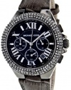 Michael Kors Women's 'Camille' Black Glitz Chronograph Watch - MK5666