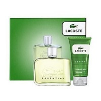 Lacoste Essential Cologne Gift Set for Men 4.2 oz Eau De Toilette Spray