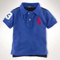 Ralph Lauren Infant Boy's Big Pony Mesh Polo, Rug Royal, 12 M Ralph Lauren Infant Boy's Big Pony Mesh Polo, Rug Royal, 12 M