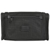 Our classic travel kit design is made from Tumi's signature ballistic nylon. Features include interior elastic loops, an outside zip pocket and webbing handle strap. This popular case fits easily into many of our trademark U-zip pockets on the exterior of Alpha travel designs.dimensions: 6.25 x 10.75x 3.5 - H xW xD