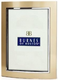 Burnes of Boston 138080 City Lights Picture Frame, Brushed Gold, 8 by 10 Inches Burnes of Boston 138080 City Lights Picture Frame, Brushed Gold, 8 by 10 Inches