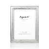 A croc-inspired texture makes this timeless and refined sterling silver frame a chic must-have. Use it to frame your favorite photos, to display a special invitation or for special gifting occasions.