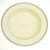 Lenox Tuxedo Platinum Ivory China Pasta Bowl/Rim Soup