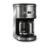 The Calphalon Quick Brew 12-Cup Coffeemaker delivers premium flavor in less time. The removable water tank lets you fill up with fresh water directly at the sink, eliminating extra steps. Custom settings, including brew strength and 1 4 cup batch size, help you brew the perfect cup. And if you like your coffee ready when you wake up, the 24-hour programmable timer can be set up in advance. The Calphalon Quick Brew 12-Cup Coffeemaker delivers premium flavor in less time. The removable water tank lets you fill up with fresh water directly at the sink, eliminating extra steps. Custom settings, including brew strength and 1 4 cup batch size, help you brew the perfect cup. And if you like your coffee ready when you wake up, the 24-hour programmable timer can be set up in advance.
