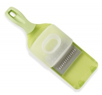 Kuhn Rikon Quick Slice Julienne Mandoline with Hand Guard, Green Kuhn Rikon Quick Slice Julienne Mandoline with Hand Guard, Green